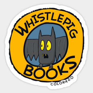 Whistlepig Books Bat Edition Sticker